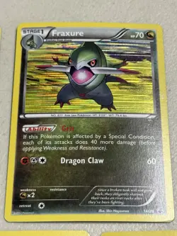 2012 Pokemon B&W Black & White Dragon Vault x5 Latias Salamence Fraxure Axew - Image 4