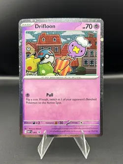 Drifloon 005 Black Star Promo SWIRL Cosmos Holo Pokemon TCG Fresh Near Mint #C - Image 1