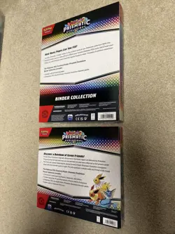 Pokemon TCG Prismatic Evolutions Binder Collection and Poster Collection Sealed - Image 2