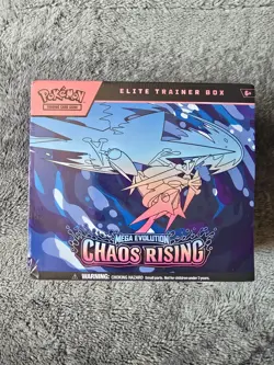 Pokemon TCG Chaos Rising Elite Trainer Box New Factory Sealed 1 - Image 1