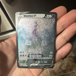 The Pokemon Company Pokemon TCG Mewtwo V SWSH280 Full Art Holo Promo 220 HP - Image 1