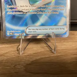 Pokemon Poke Pad 113/088 Full Art UR Holo POR Set Trainer Item English LP/NM - Image 2