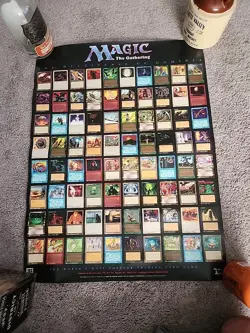 1994 Magic the Gathering Multiverse of Dominia Promo Store Display Poster WOTC - Image 1