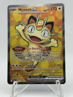 2026 Pokemon Perfect Order Meowth ex 107/088 - Image 1
