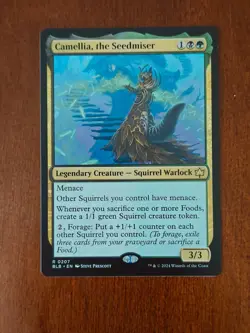 Camellia, the Seedmiser (207) Bloomburrow BLB MTG Magic - Image 1