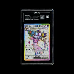 TAG 10 - Espeon ex SVP 175 - Pokemon Prismatic Evolution Black Star Promo - Image 1