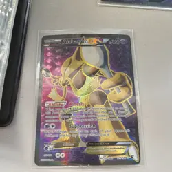 Pokemon Alakazam EX Full Art Holo Ultra Rare 117/124 Fates Collide Basic 160 HP - Image 1