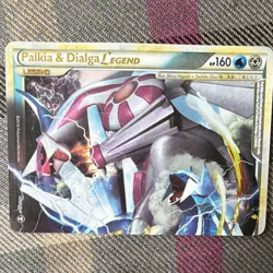Palkia & Dialga LEGEND (Top) Triumphant 101/102 Holo English 2010 160HP - Image 1