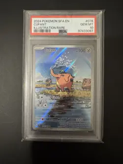 Cufant Illustration Rare 076/064 PSA 10 Gem 2024 Pokemon Shrouded Fable - Image 1