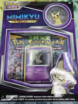 Pokemon TCG Mimikyu Premium Pin Collection Box (XY & SM Packs) - Factory Sealed - Image 3