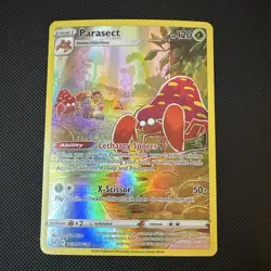 Parasect TG01/TG30 Lost Origin Trainer Gallery Holo Ultra Rare 120 HP English - Image 1