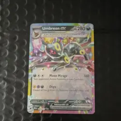 Pokemon Umbreon ex Sv: Prismatic Evolutions 060/131 Holo Double Rare 280 HP - Image 1
