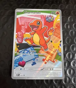 Pokemon TCG Charmander Promo Holo 038 HP60 Basic EN mega evolution - Image 1