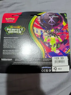 Perfect Order 3 Pack Blister Chikorita Sealed Promo | FREE SHIPPING | Pokemon - Image 2