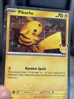 Pokemon Pikachu Promo Holo 051/162 Pokemon Day 2026 - Image 3