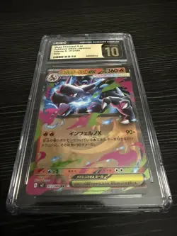 2025 POKEMON JAPANESE INFERNO X HOLO #013 MEGA CHARIZARD X EX CGC 10 PRISTINE - Image 1
