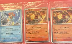 Pokemon TCG Promo Lot Keldeo SWSH129 + 2x Ho-Oh GameStop stamped promo - Image 1
