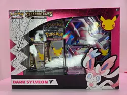 Pokemon TCG: Celebrations Dark Sylveon V Collection Box New Factory Sealed - Image 1