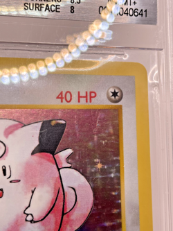 Pokemon - Clefairy 5/102 Holo WOTC 1999 Base Set 1st Edition Shadowless BGS 8.5 - Image 3