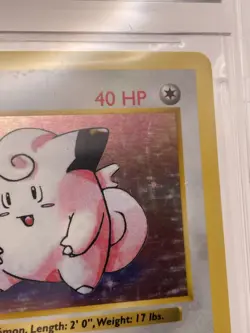 Pokemon - Clefairy 5/102 Holo WOTC 1999 Base Set 1st Edition Shadowless BGS 8.5 - Image 4