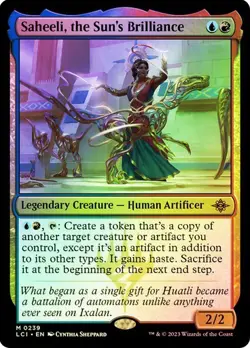 Saheeli, the Sun's Brilliance Foil The Lost Caverns of Ixalan NM MTG - Image 1