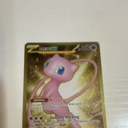 Pokemon Mew ex 205/165 Scarlet & Violet 151 Full Art Gold Holo EN 2023 180HP - Image 4