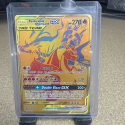 Pokemon TCG Reshiram & Charizard GX SM247 - Image 1