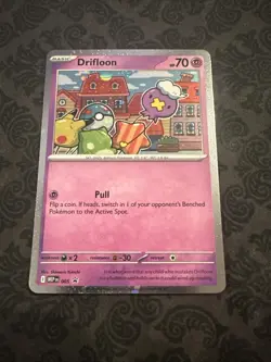 Pokemon TCG Drifloon #005 Mega Evolution Black Star Promo - Image 1
