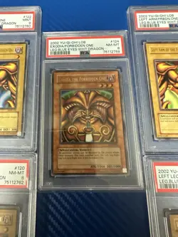 Yugioh Exodia Pieces PSA Graded Lot - Image 2