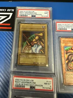 Yugioh Exodia Pieces PSA Graded Lot - Image 3
