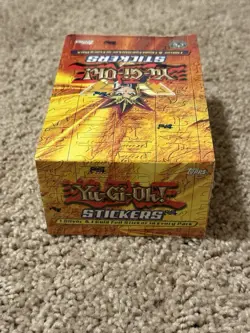Vintage Yu-Gi-Oh Stickers - Factory Sealed Box - 48 Packs - 1997 Topps - Image 3
