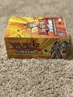 Vintage Yu-Gi-Oh Stickers - Factory Sealed Box - 48 Packs - 1997 Topps - Image 4