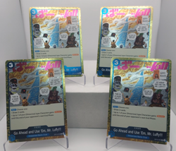 Go Ahead and Use 'Em Playset OP15-055 x4 Adventure On Kami's Island One Piece - Image 1
