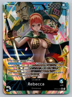Rebecca (039) (Alternate Art) One Piece L Kingdoms of Intrigue OP04-039 NM - Image 1