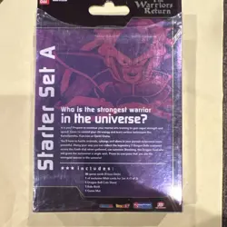 Bandai Dragon Ball CCG The Warriors Return Starter Deck Frieza 30 Cards ENG 2001 - Image 2