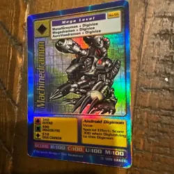 Vintage Digimon Machinedramon BO-55 Holo Digi Battle Series 2 1999 Trading Card - Image 2
