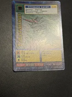 Triceramon ST-29S Digimon Card Digi-Battle Starter Holo Foil 1999 - Image 4