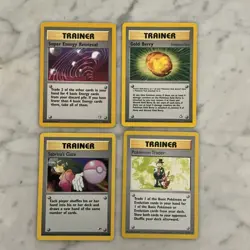 Pokemon Card Lot 1999 WOTC 30 Different Trainer Cards All NM Many Rare. - Image 2