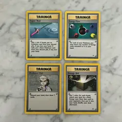 Pokemon Card Lot 1999 WOTC 30 Different Trainer Cards All NM Many Rare. - Image 5