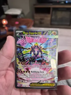Mega Zygarde EX Perfect Order SIR 120/088 Pokemon Card TCG NM - Image 1