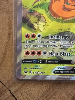 Charizard V SWSH260 SWSH: Sword & Shield Promo Cards Holo - Image 5