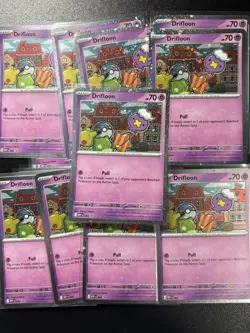 Drifloon Black Star Promo Mega Evolution Blister Exclusive Cosmos Holo Mint Card - Image 1