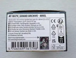 Dragon Shield Sleeves Ariel Grand Archive (Not Sealed) - Image 5