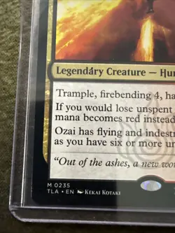 MTG Ozai, the Phoenix King TLA 0235 M NM Regular - Image 4