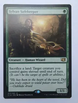 MTG Sylvan Safekeeper (C14) Commander 2014 Regular Rare 217/337 - Image 1