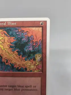 Magic The Gathering Fourth Edition Red Elemental Blast Vintage MTG 1994 Rare - Image 3