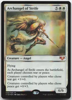 Archangel of Strife - From the Vault: Angels - Foil - Magic: The Gathering - Image 1