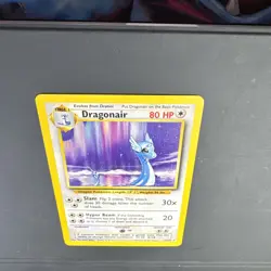 1999 Pokemon Base Set Dragonair 18/102 Rare WOTC Vintage TCG - NM - Image 3