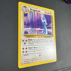 1999 Pokemon Base Set Dragonair 18/102 Rare WOTC Vintage TCG - NM - Image 5