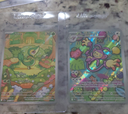 Pokemon TCG 2025 Lot — Snivy 087/086, Ambipom 107/094 Holo & Regular Cards - Image 1